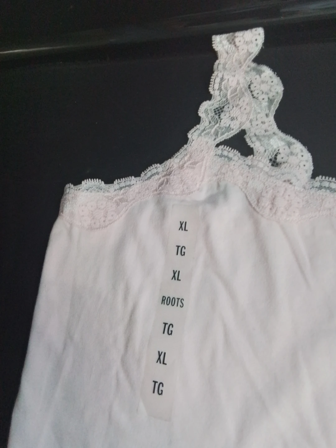 Roots Strappy Lace Cami XL Pink - photo 2