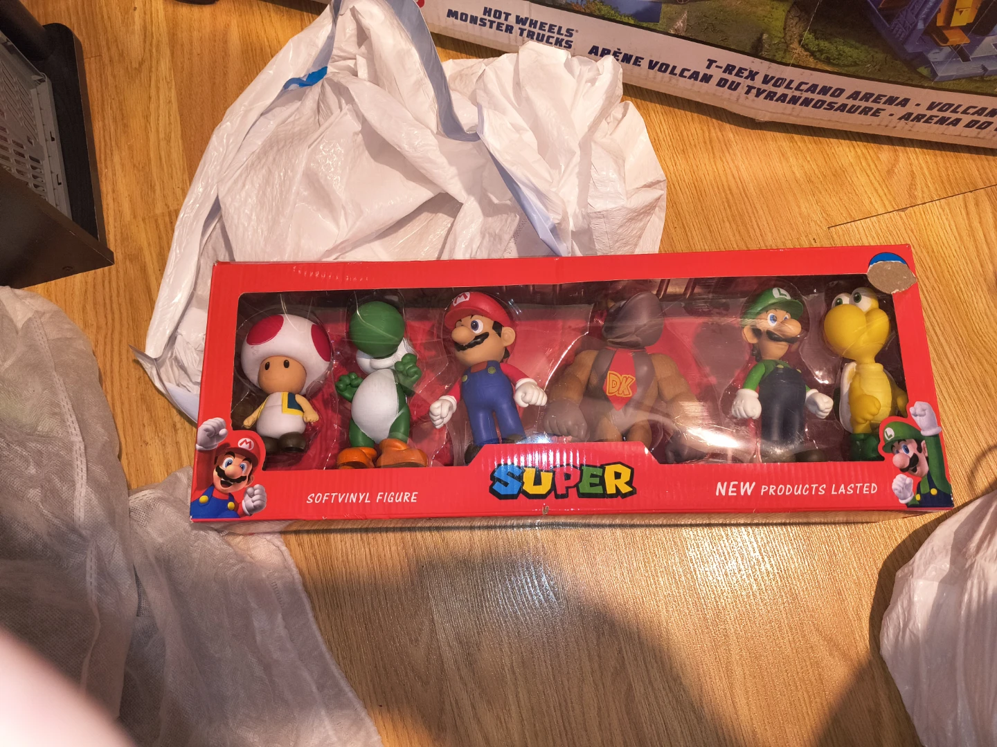 Super Mario Soft Vinyl Figure Set