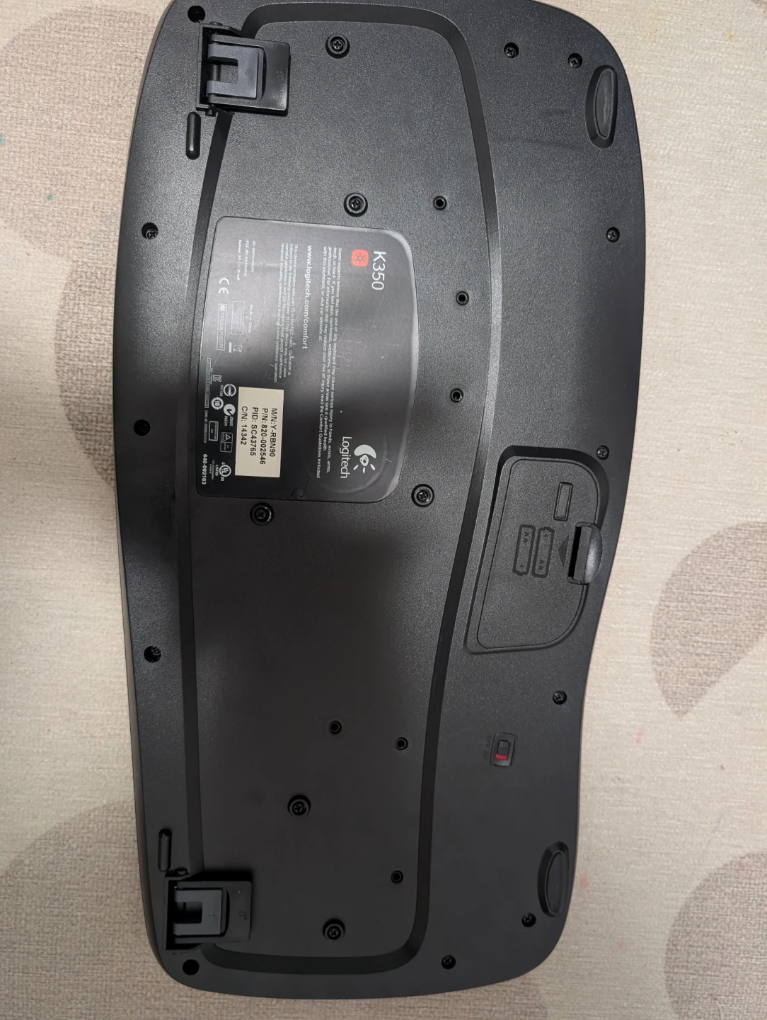 Logitech K350 Wireless Keyboard - photo 3