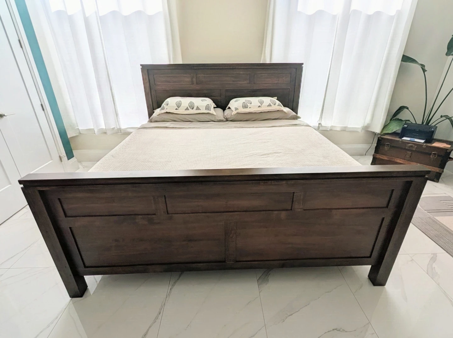 King Bed Frame and Dresser