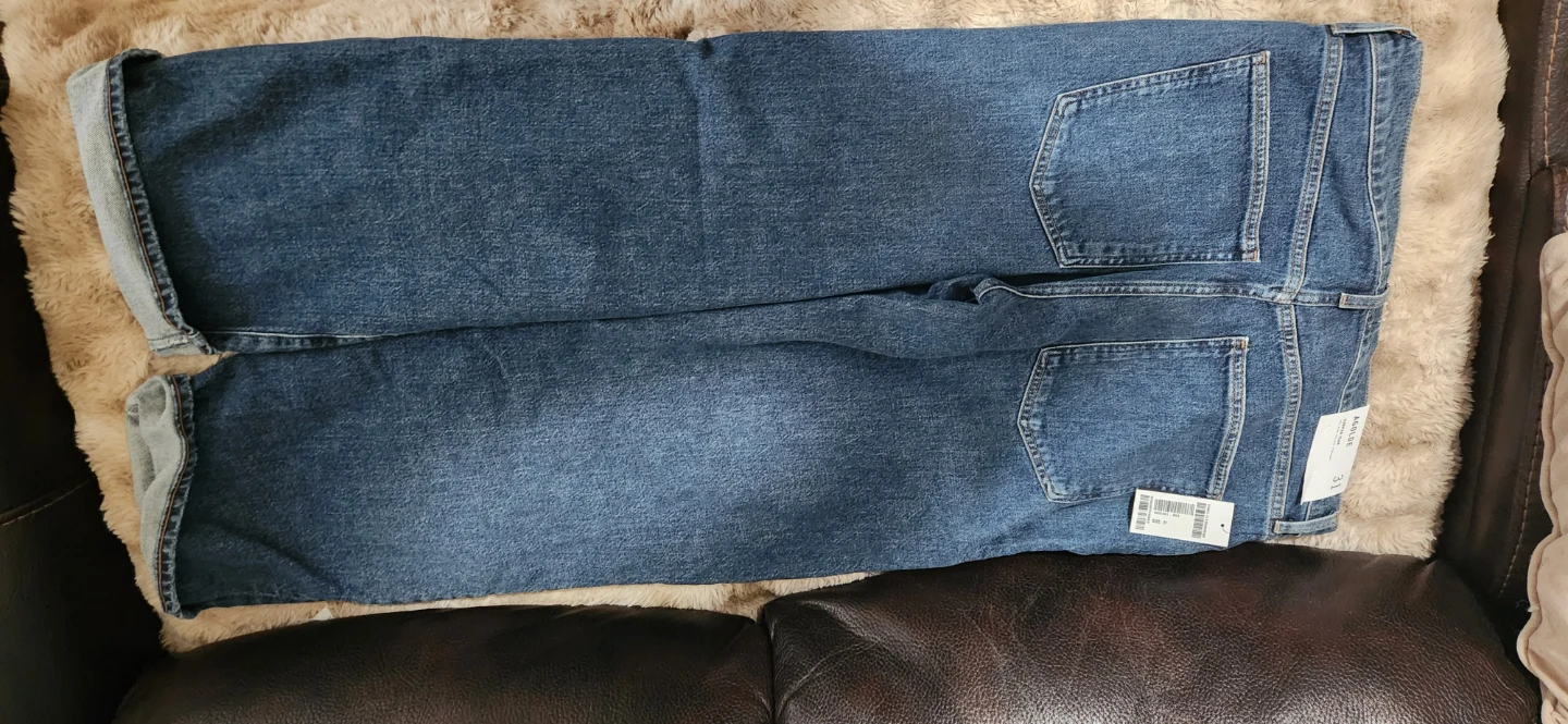 AGOLDE Harper Mid Rise Relaxed Straight Jeans - photo 3