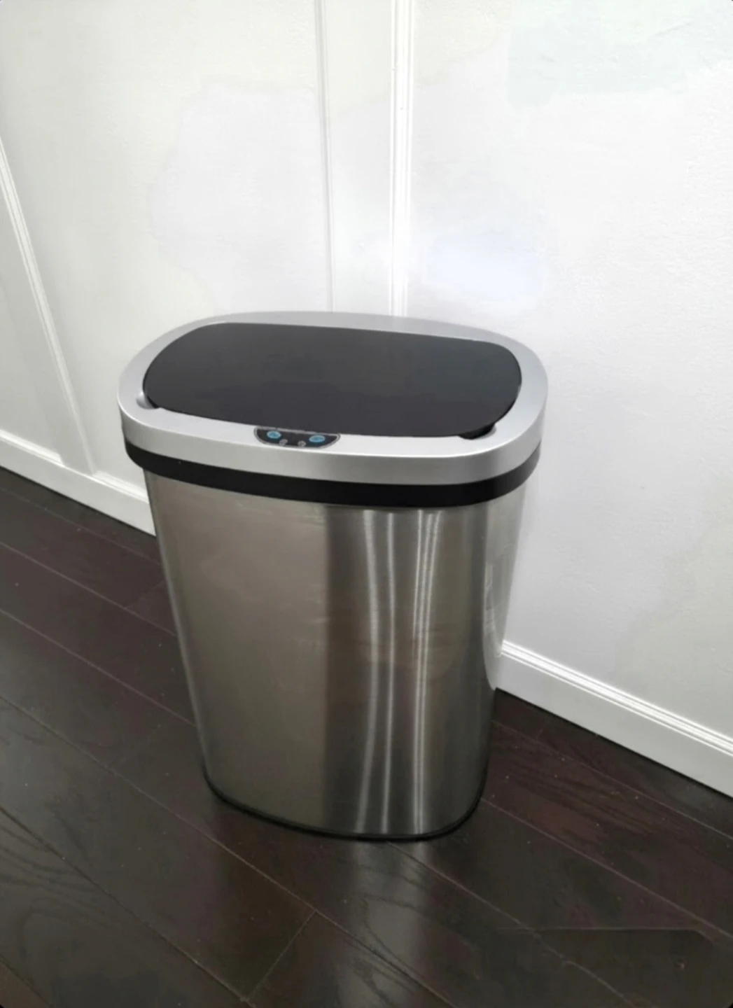 Automatic Stainless Steel Trash Can