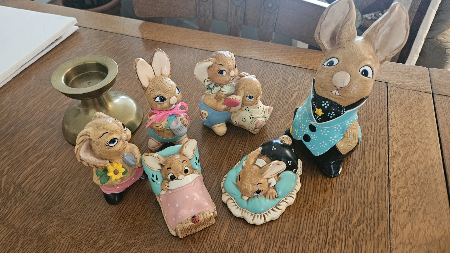 Vintage Pendelfin Bunnies - photo 2