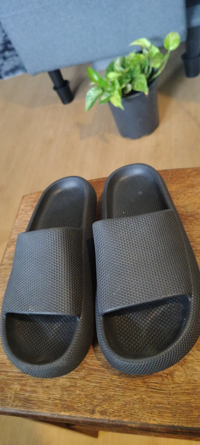 Black Cloud Slides Sandals - photo 3