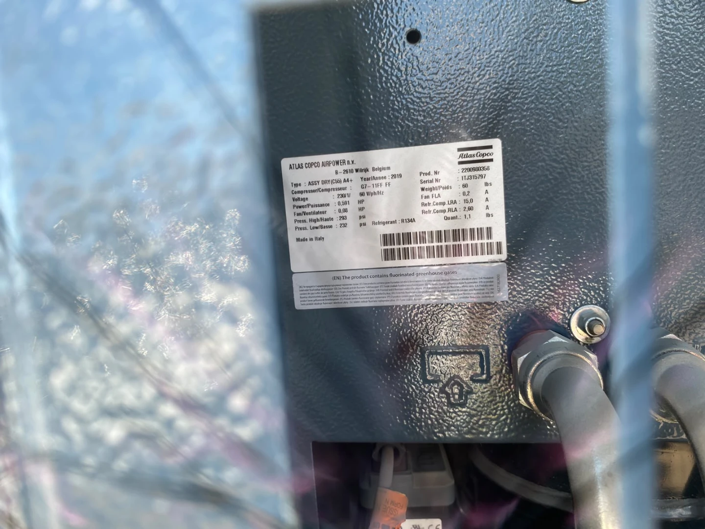 Atlas Copco Airpower Compressor G - 26 L - photo 5