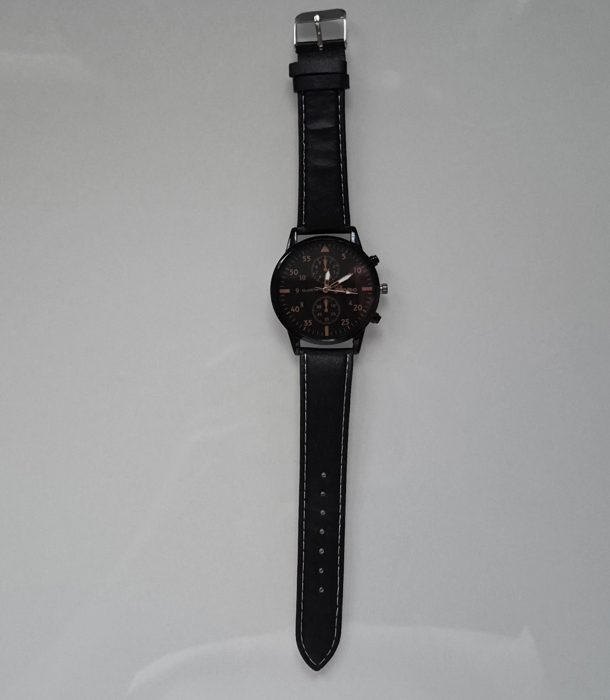 Classic Black Men’s Watch + 3 Bracelets — $10 - photo 2