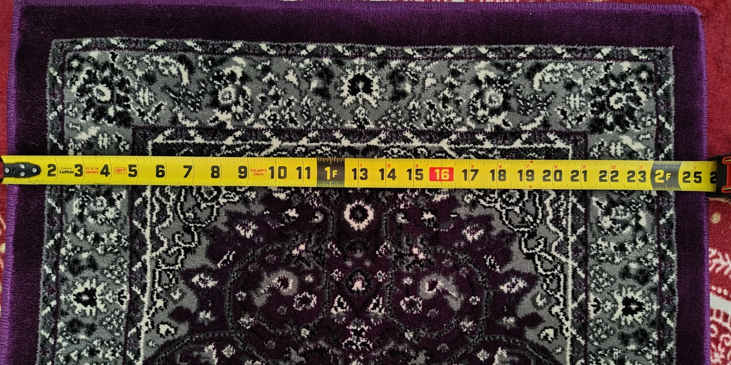 Beautiful Persian Weavers "Elegance" Purple Runner Rug. - photo 5