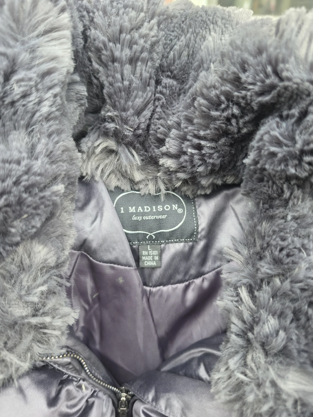 1 Madison Luxe Outerwear Puffer Jacket with Fur Trim - photo 2
