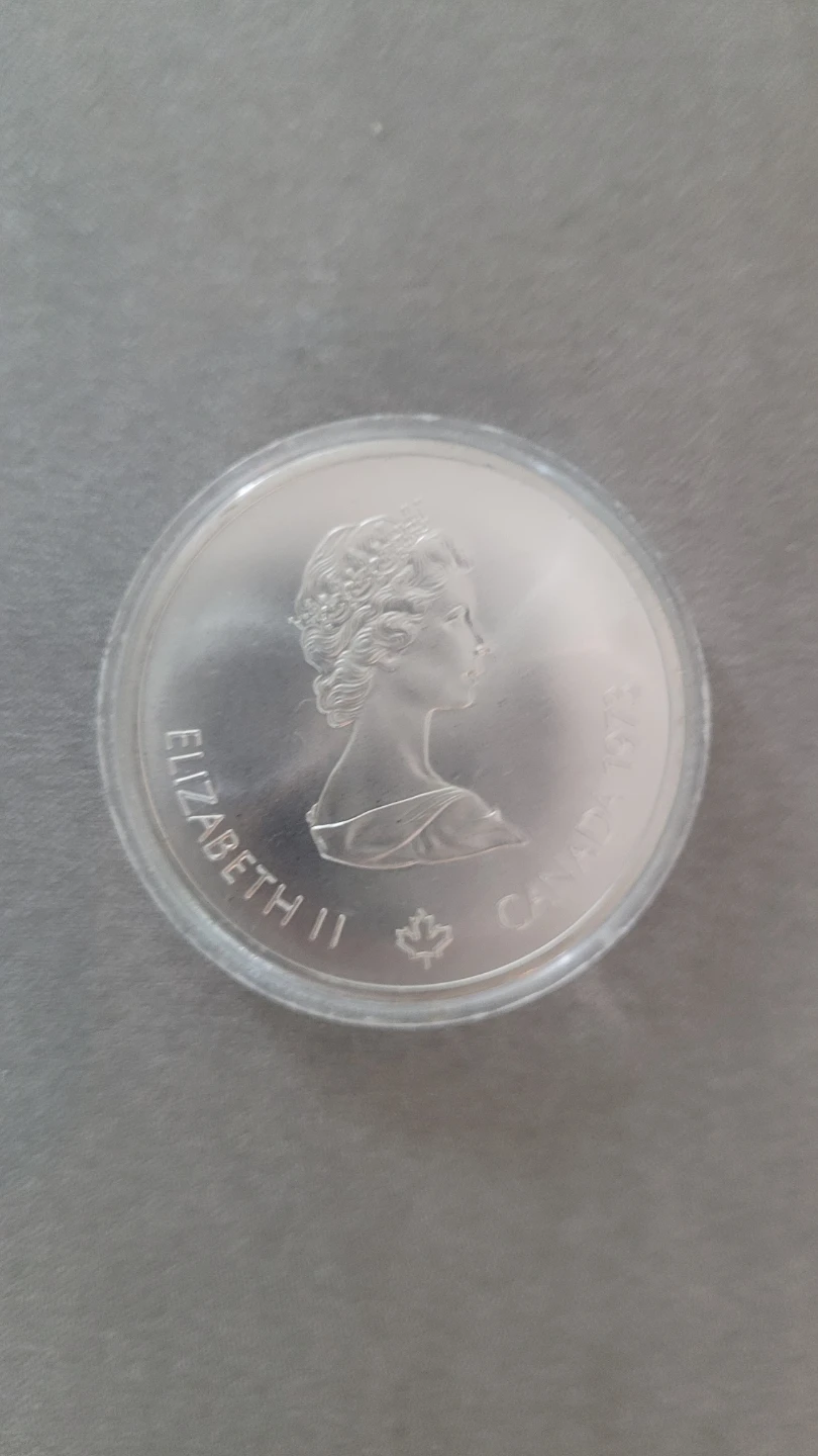 1976 Montreal Olympics $10 Coin - photo 2
