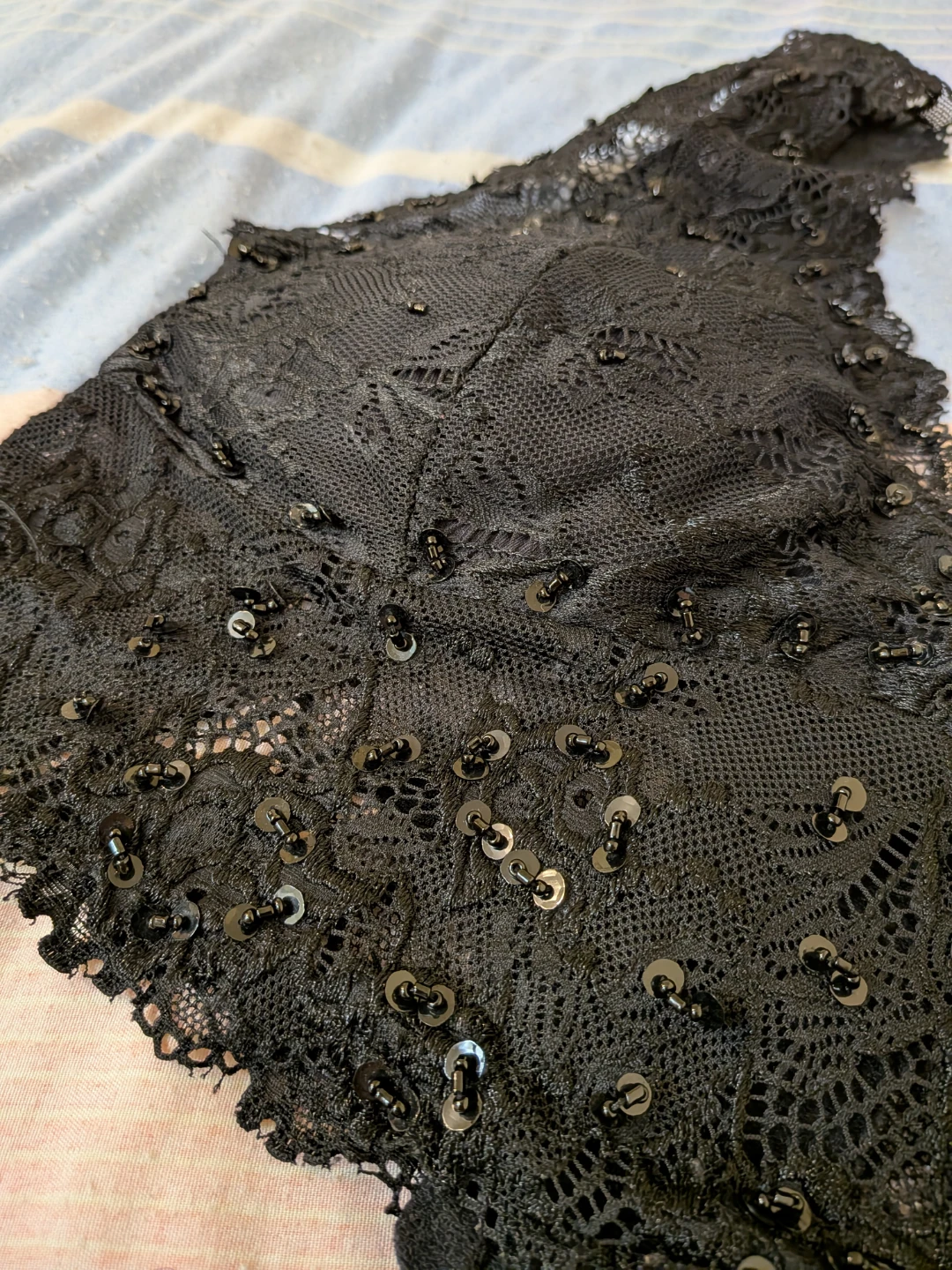 Black Lace Bralette - photo 3