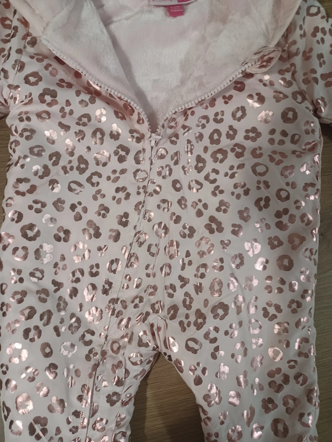 Penelope Mack Baby Snowsuit 3/6M Pink Leopard - photo 4