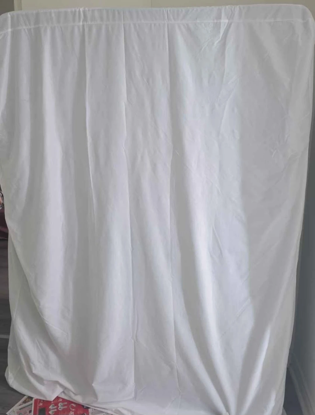 Foam -Full size matress with protection cover