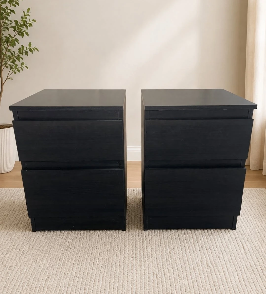 IKEA MALM Chest of 2 drawers (pair) - photo 3