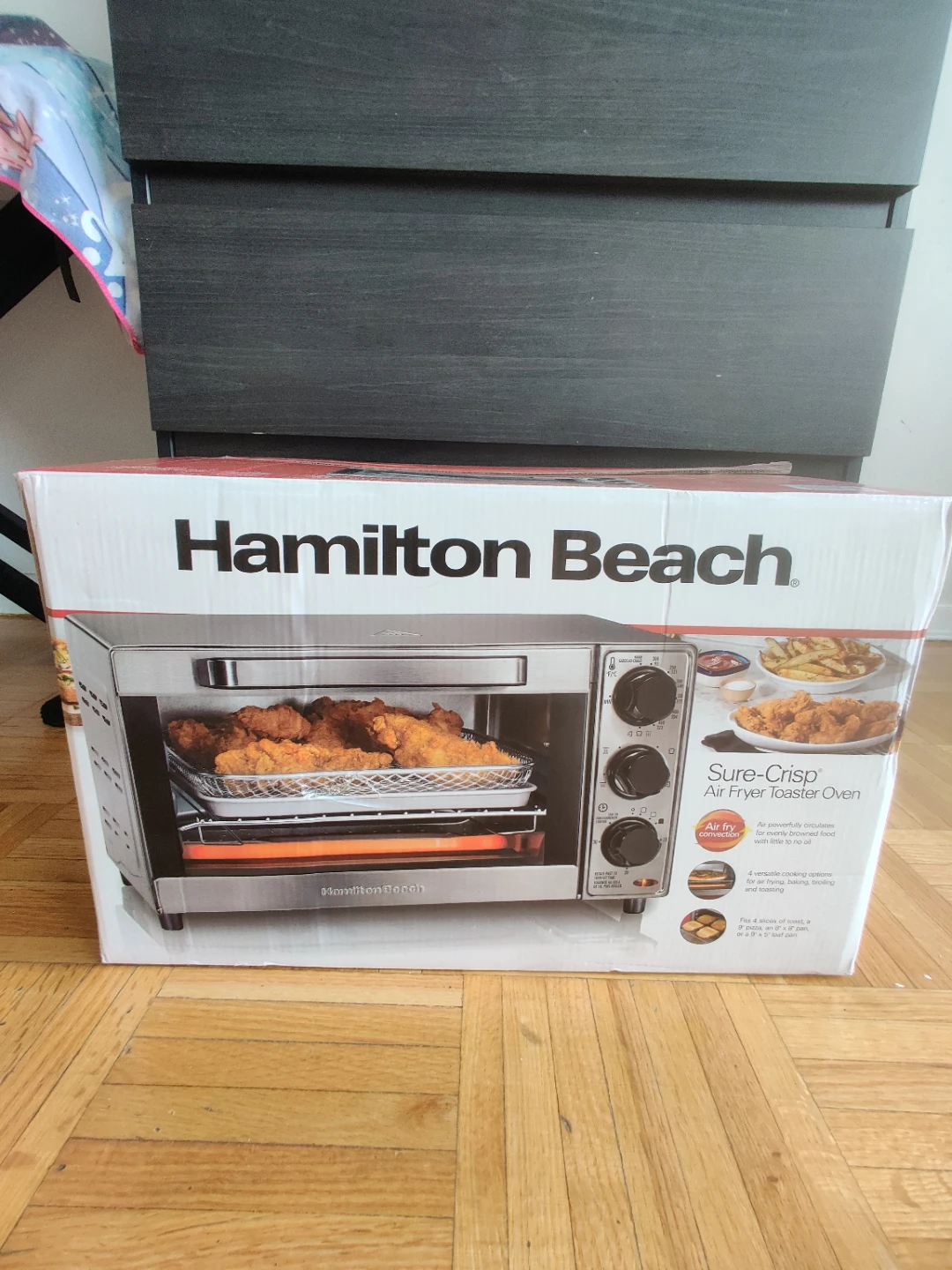 Hamilton Beach Sure-Crisp Air Fryer Toaster Oven - photo 2