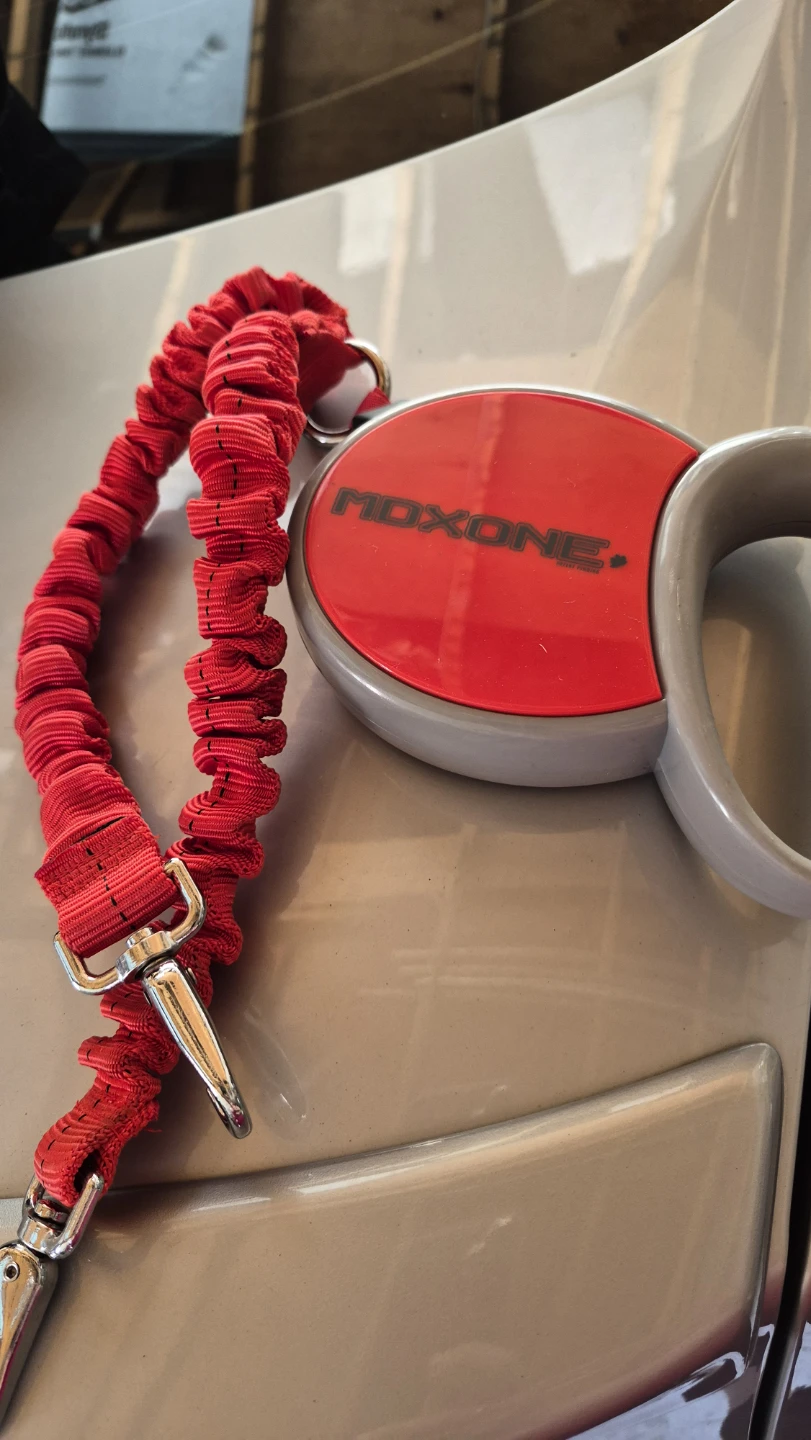 Dog Moxone Red Backpack with Harness - photo 3