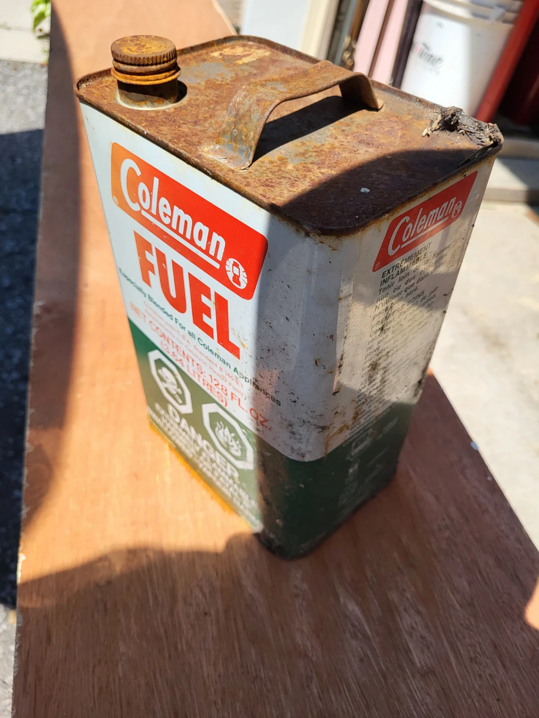 Vintage Coleman Empty Fuel Canister  for Decor - photo 2