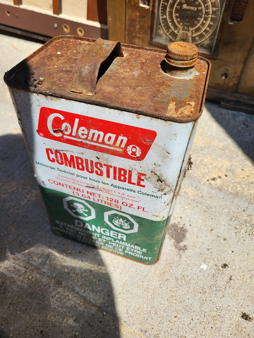 Vintage Coleman Empty Fuel Canister  for Decor - photo 3