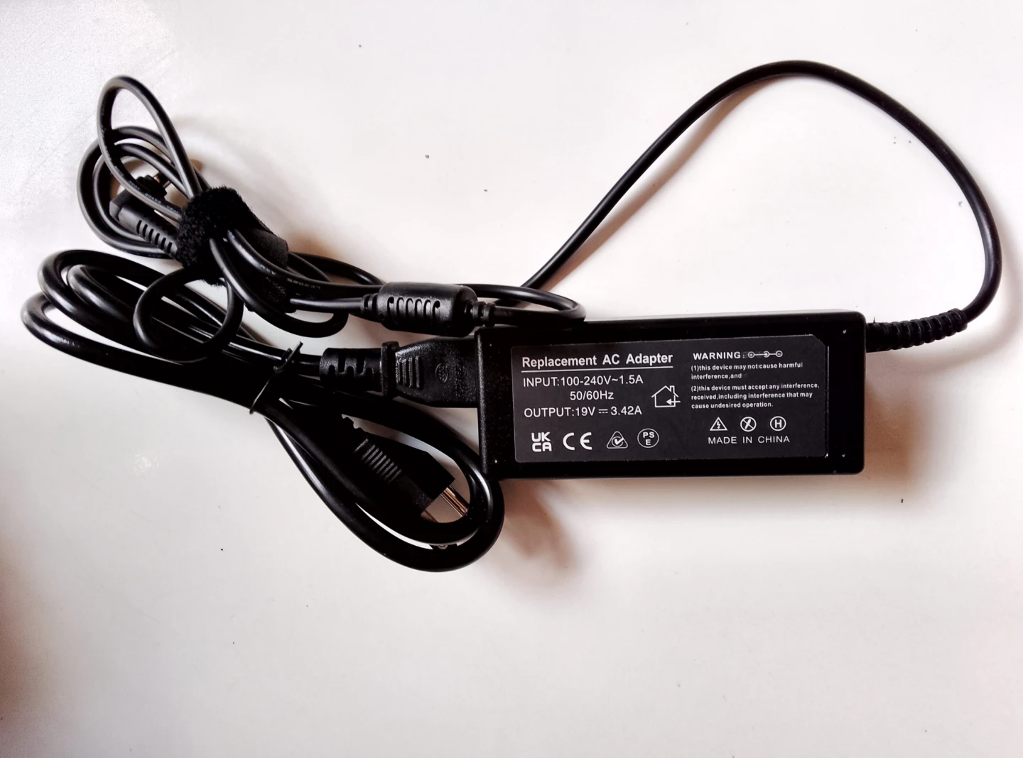 Laptop Replacement AC Adapter 19V 3.42A