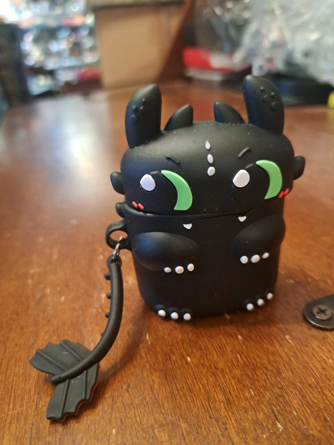 Black Toothless Dragon AirPods Case - photo 3