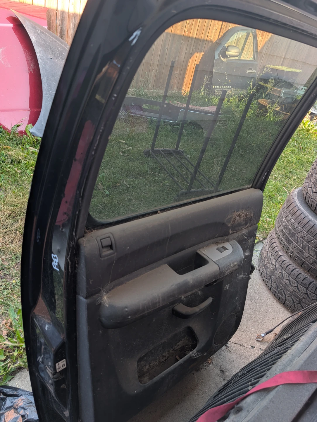 Black Silverado Truck Door driver and passenger - photo 5