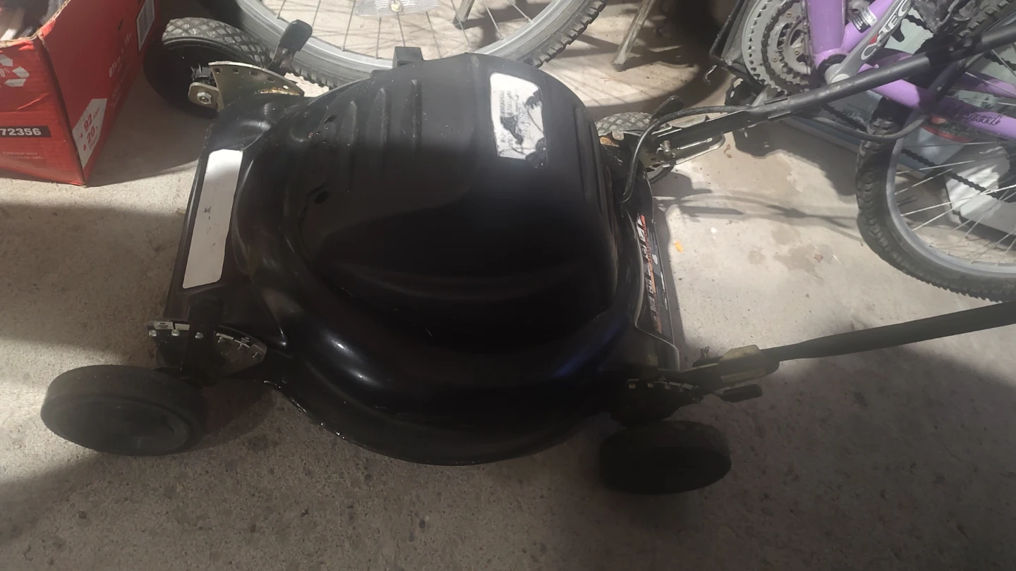 Black Push Lawn Mower - photo 2