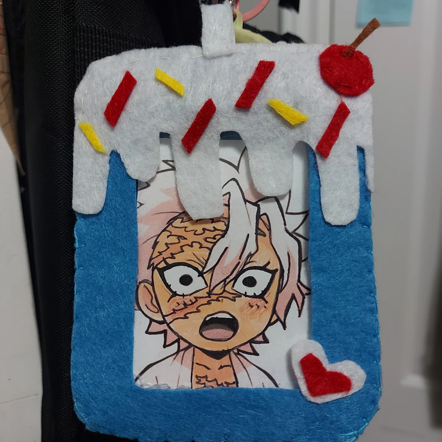 Making custom felt photo card holder - photo 2