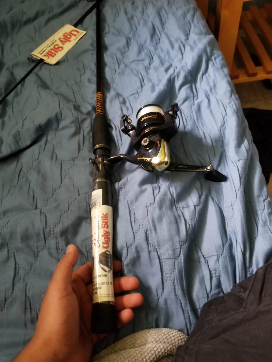 Shakespeare Ugly Stik Fishing Rod and Reel Combo - photo 2