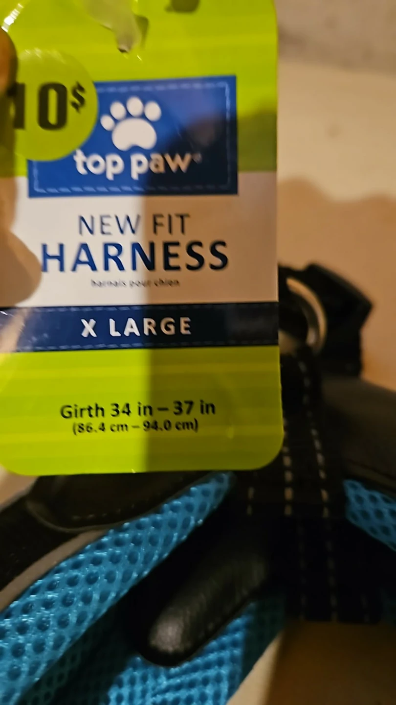 Top Paw New Fit Harness X Large Blue - photo 2