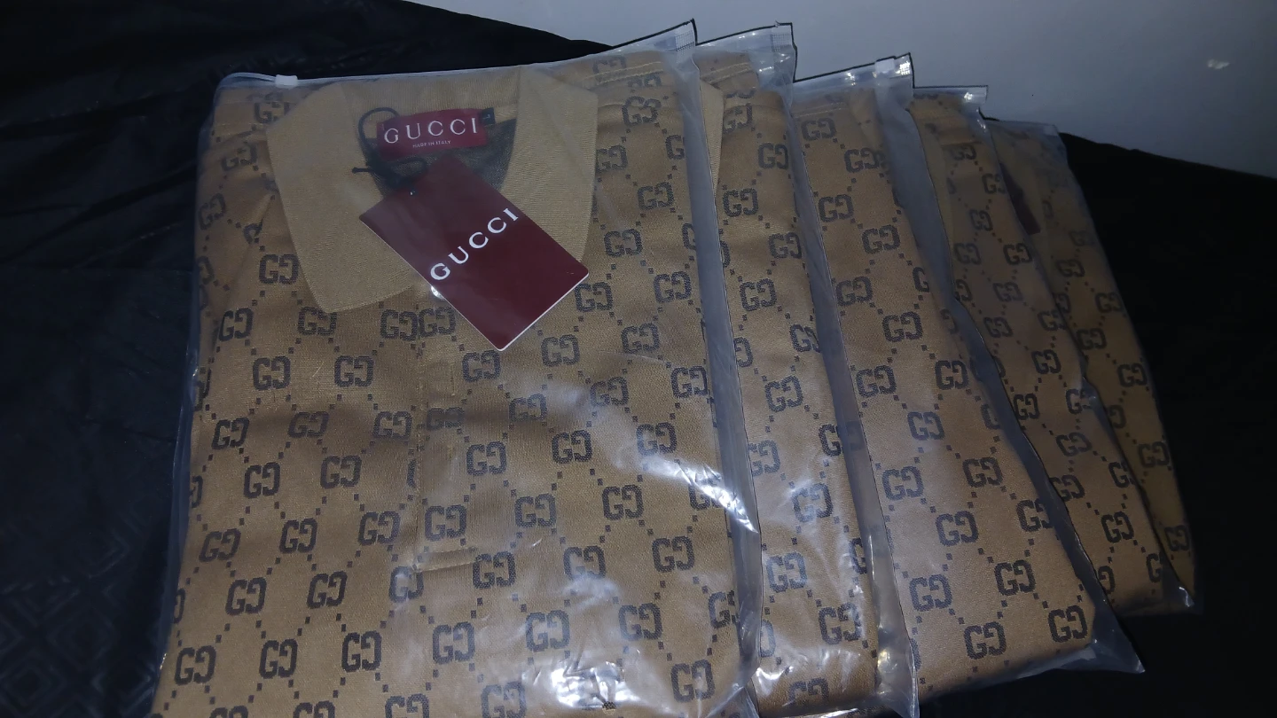 Gucci GG Monogram Polo Shirt