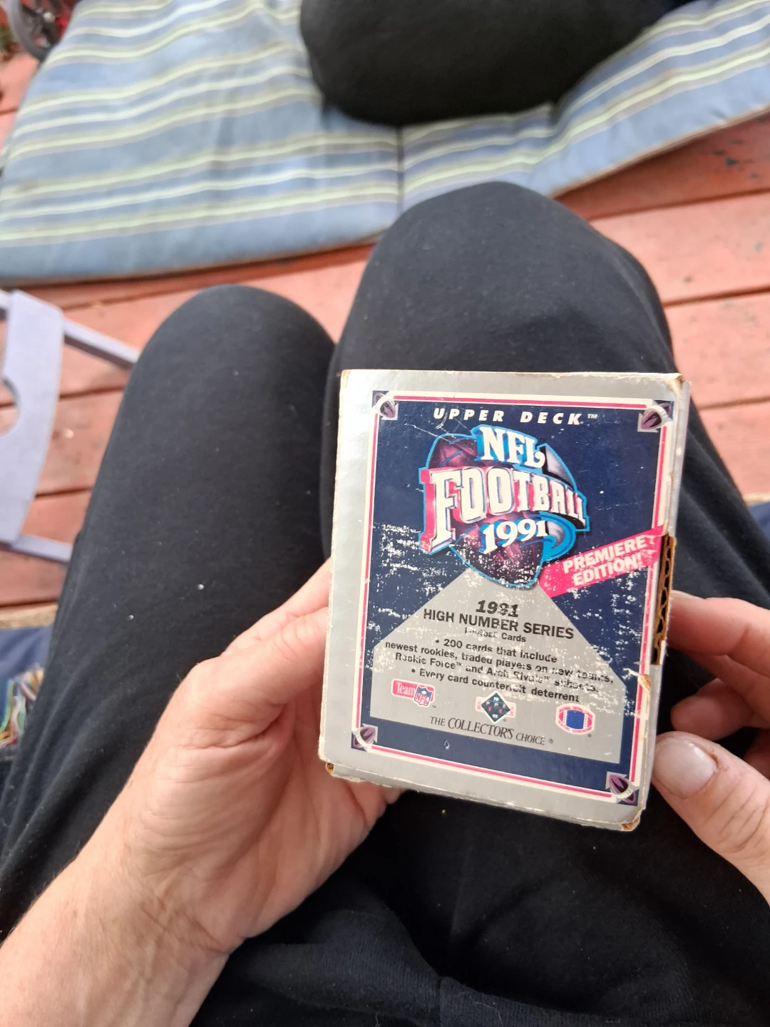 Upper Deck 1991 NFL Football High Number Series Cards