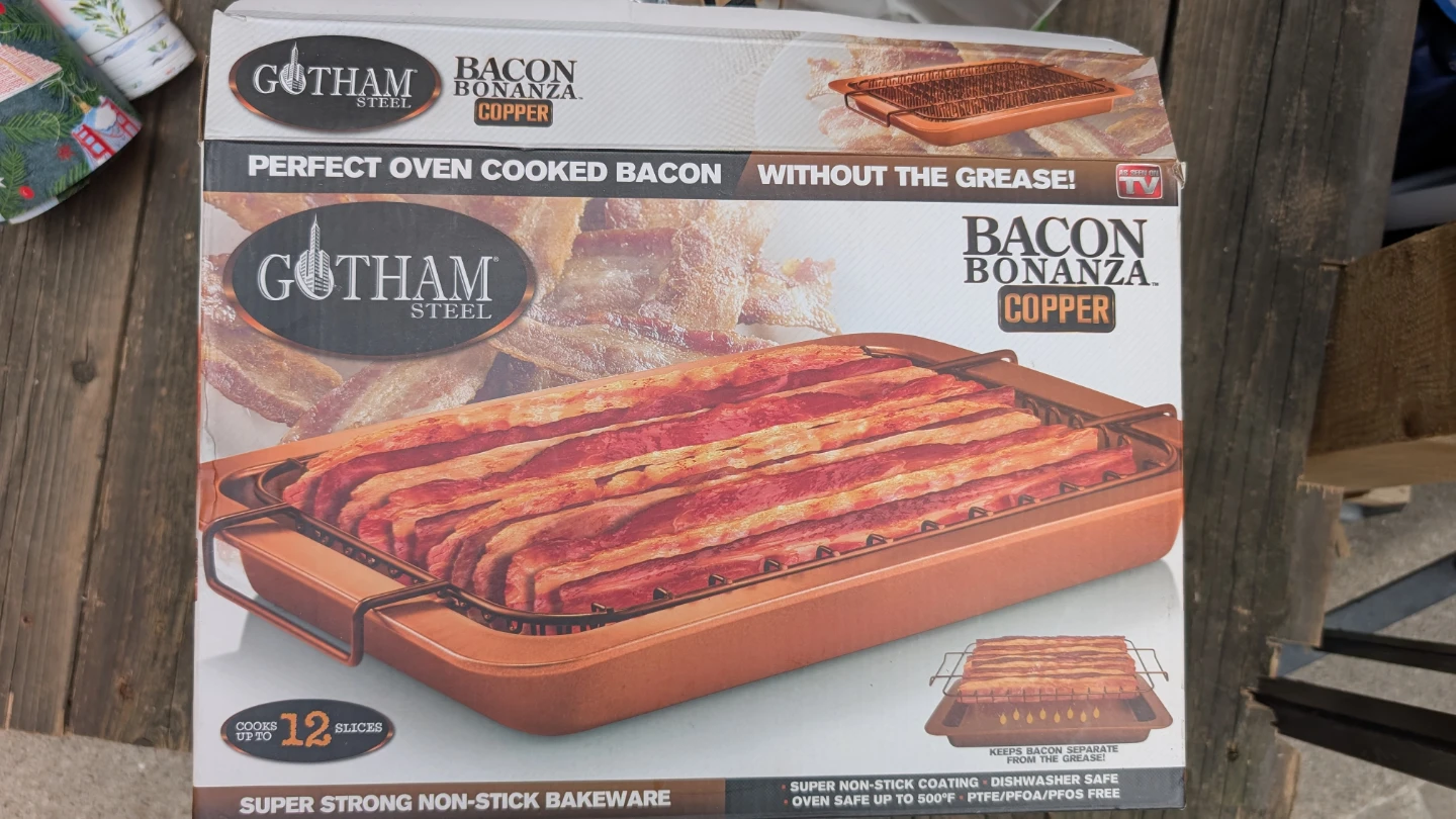 Gotham Steel Bacon Bonanza Copper Cookware