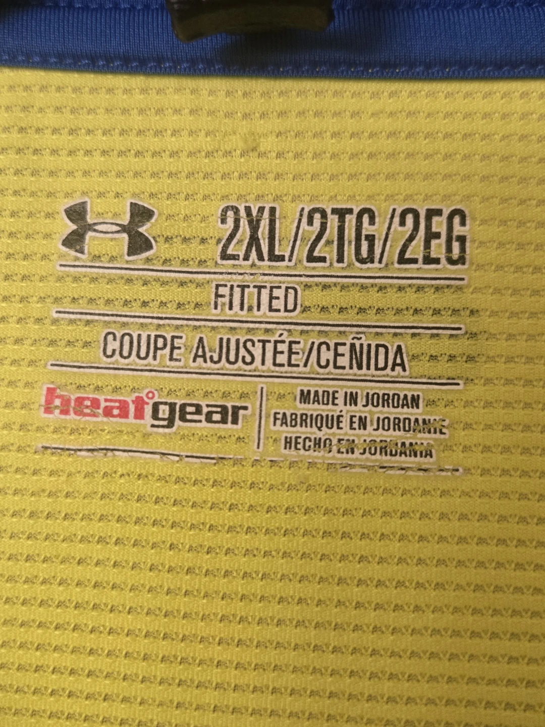 Men's 2XL Under Armour Fitted t-shirt. HeatGear. EUC - photo 3
