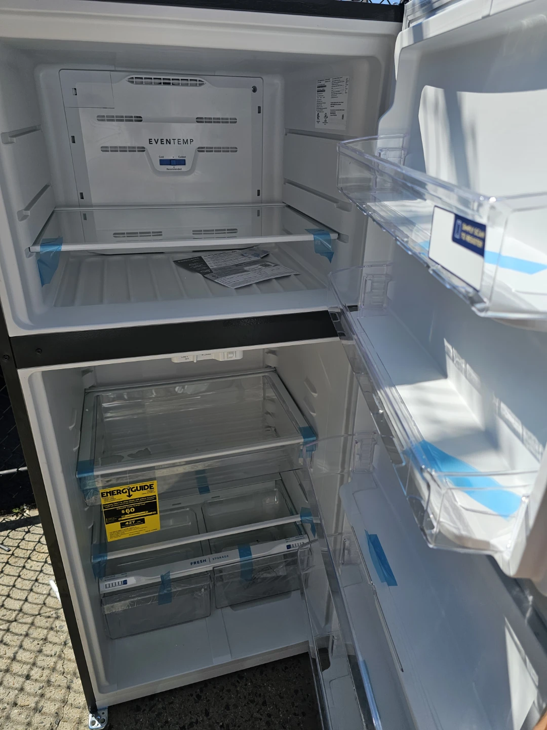 New Frigidaire 30in Stainless steel refrigerator - photo 2