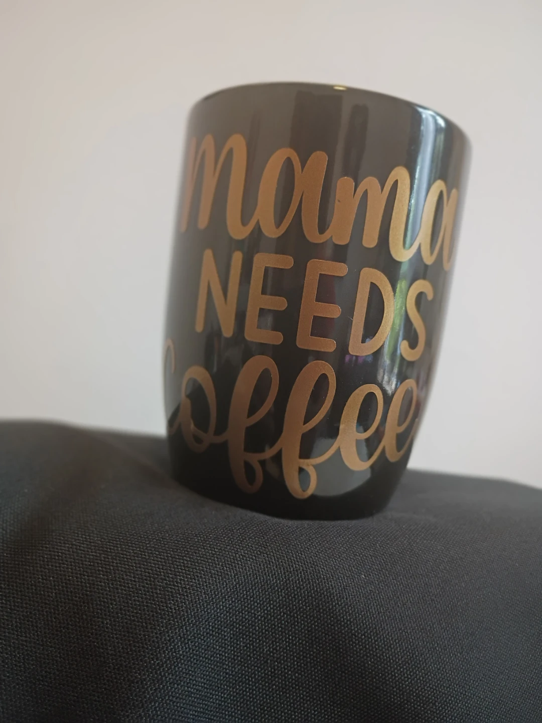 Black "Mama Needs Coffee" Mug - photo 2