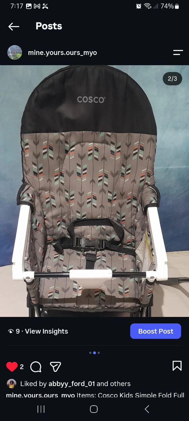 Cosco Kids Simple Fold High Chairs (2-Pack) - photo 2