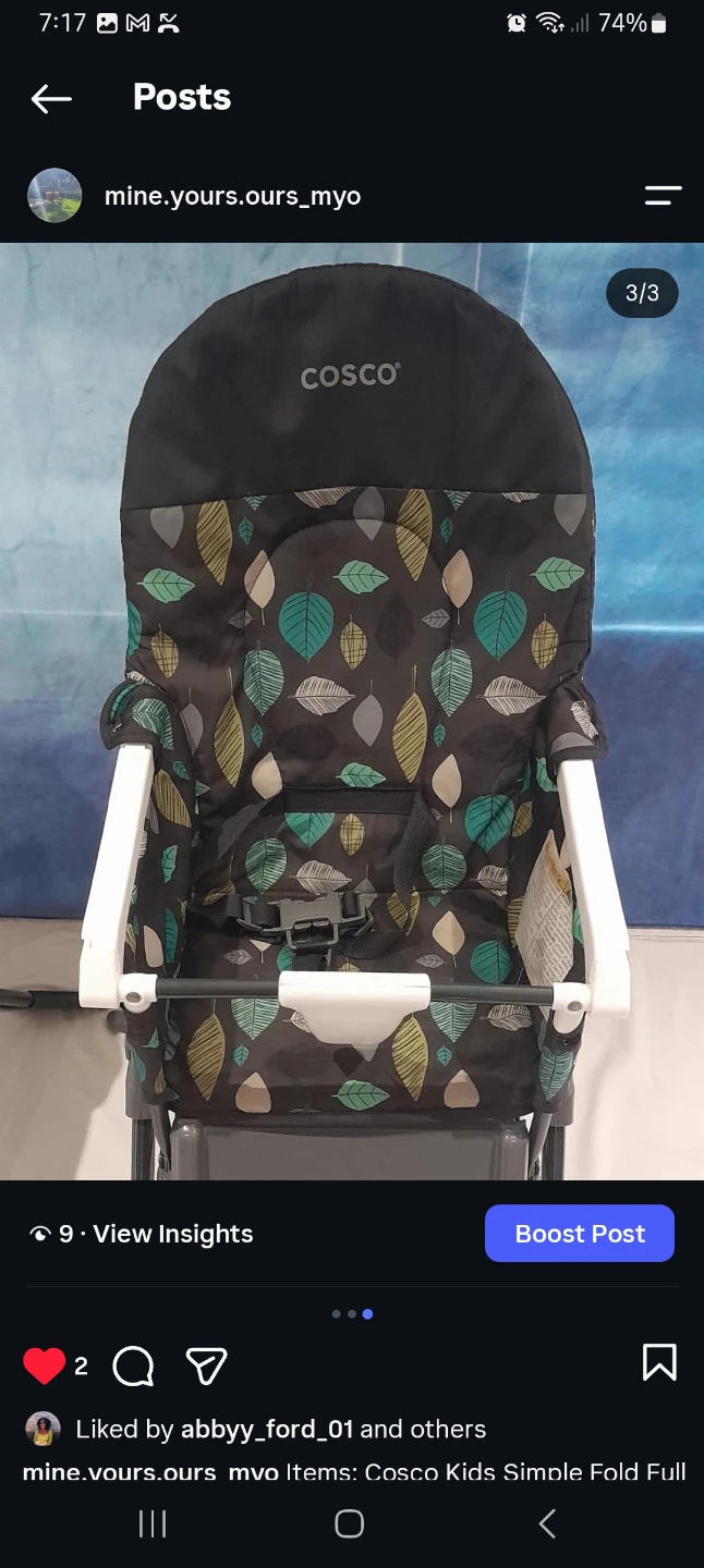 Cosco Kids Simple Fold High Chairs (2-Pack) - photo 3