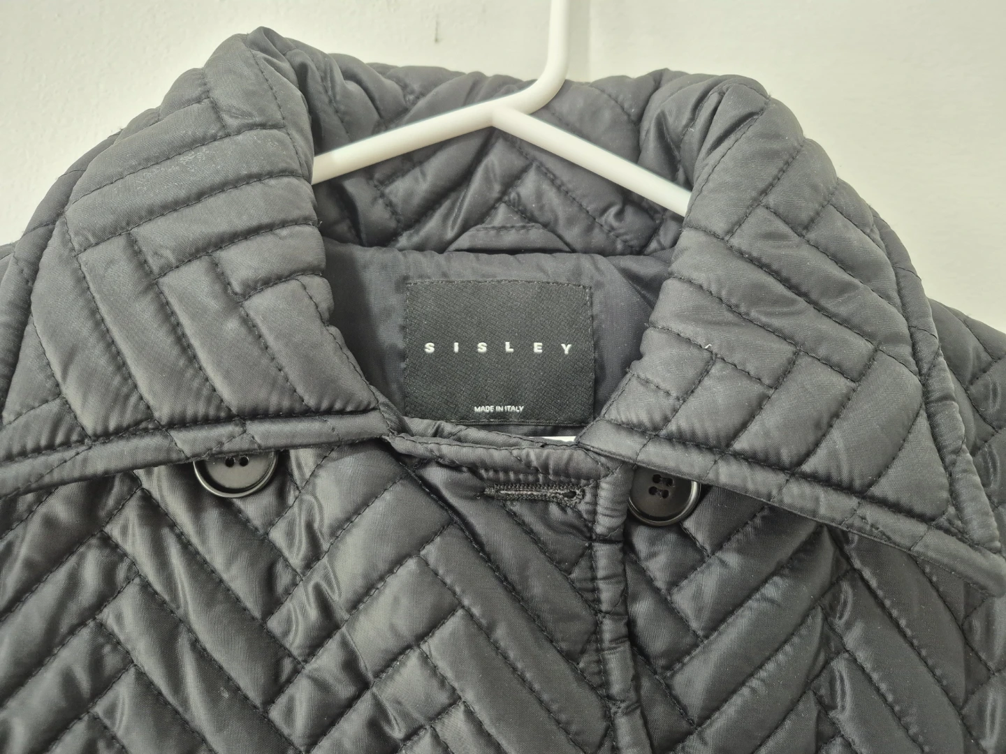 SISLEY Black Quilted Jacket - photo 2