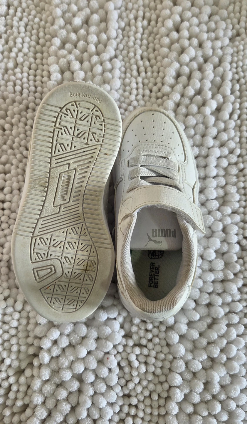 Puma White Velcro Sneakers - photo 4