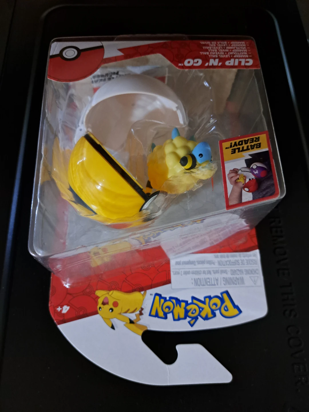 Pokemon Clip 'N' Go Mareep + Level Ball - photo 2
