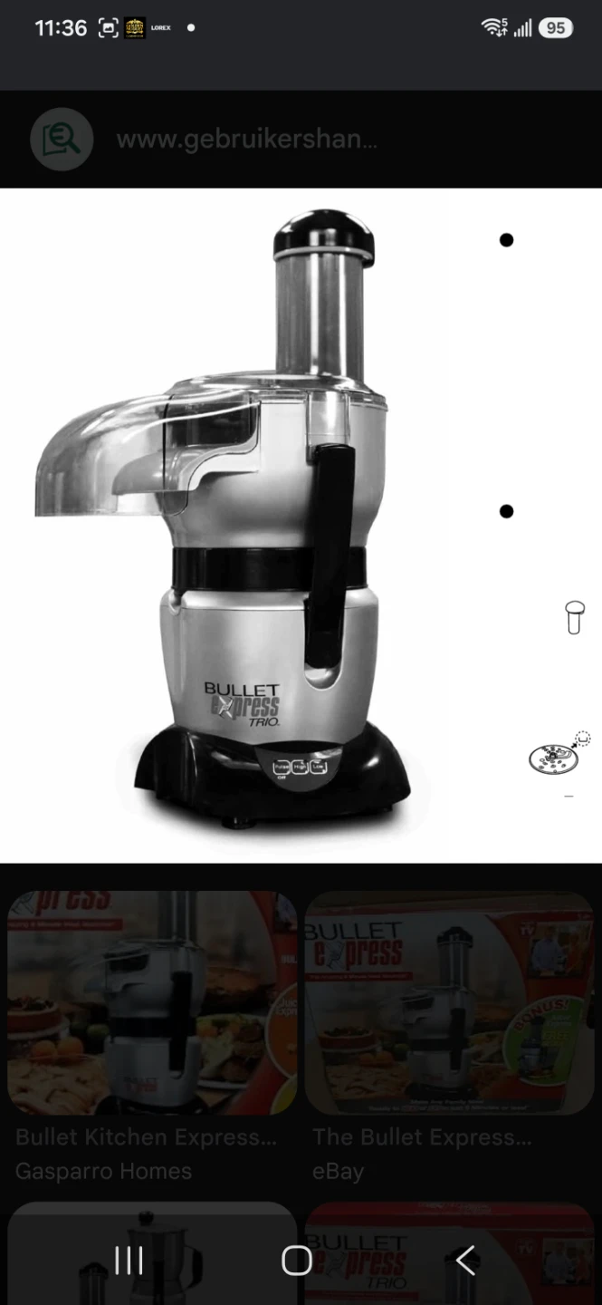 Bullet Express Trio BE-110 Multi-Function Meal Maker - photo 2