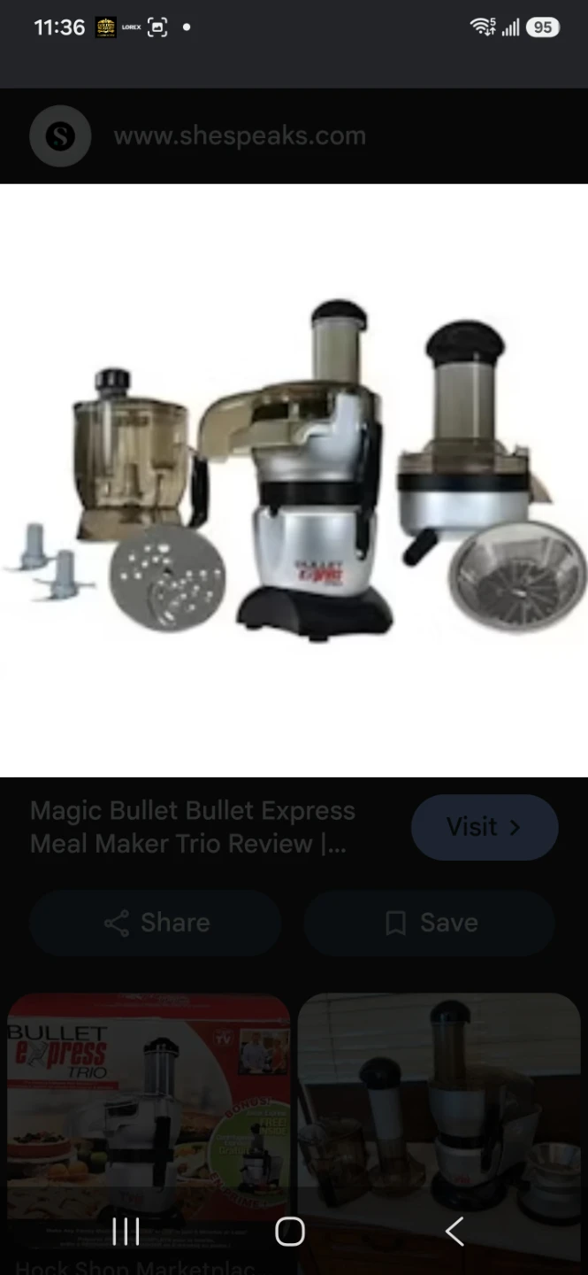 Bullet Express Trio BE-110 Multi-Function Meal Maker - photo 3