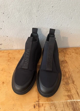 Alexander Wang Black Slip-On Boots