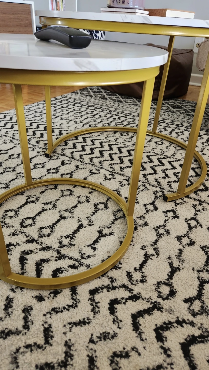Marble Coffee Tables set (2 new pcs) - photo 4