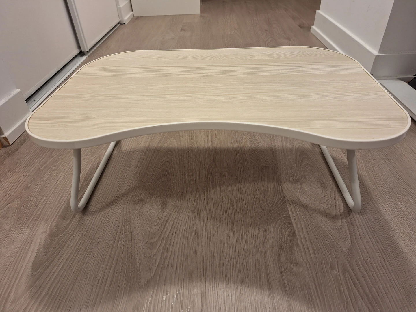 Wood grain laptop table - photo 2