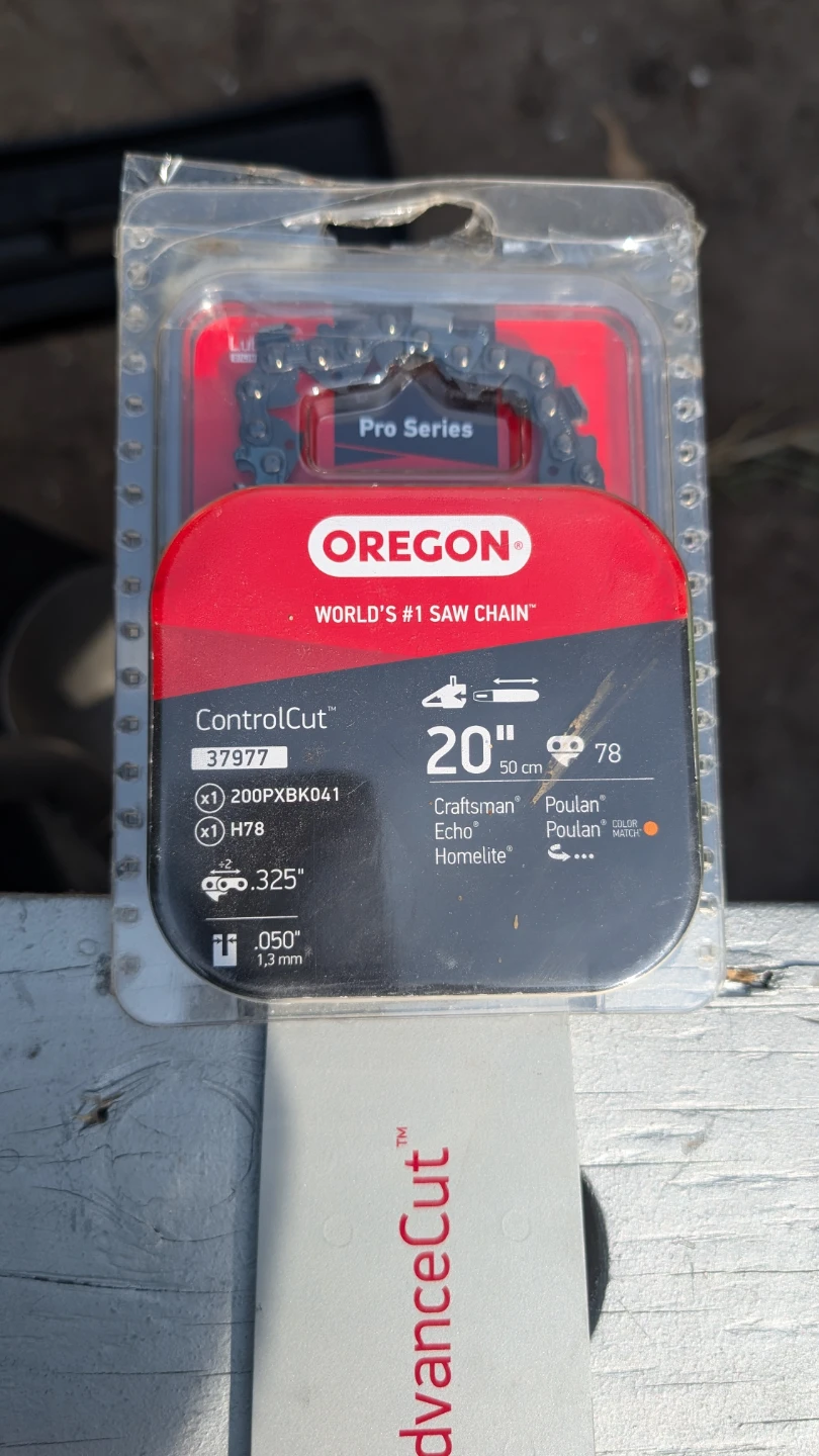 Oregon AdvanceCut 20" Saw Chain and Bar - photo 2