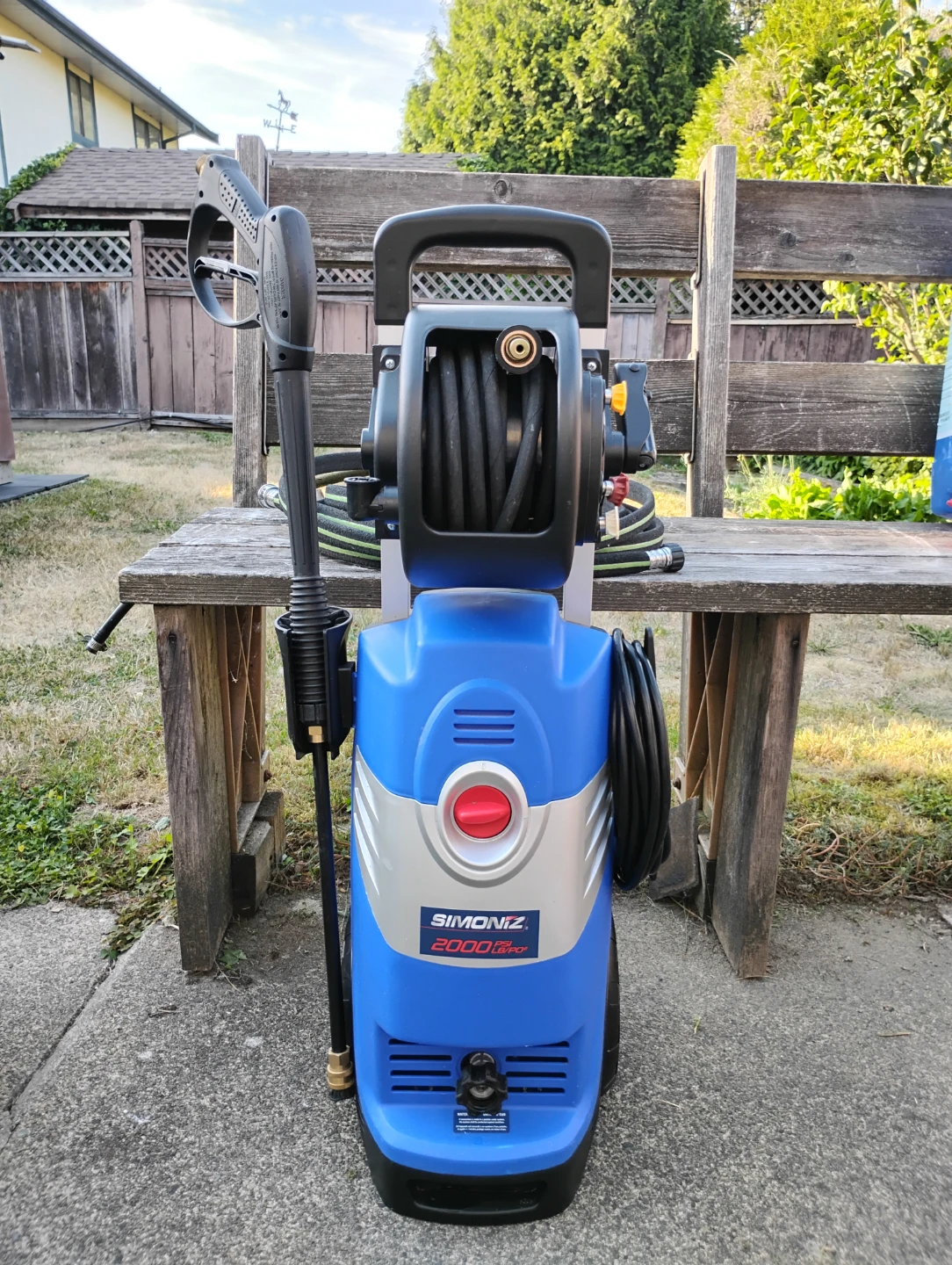 SIMONIZ 2000 PSI Pressure Washer - photo 2
