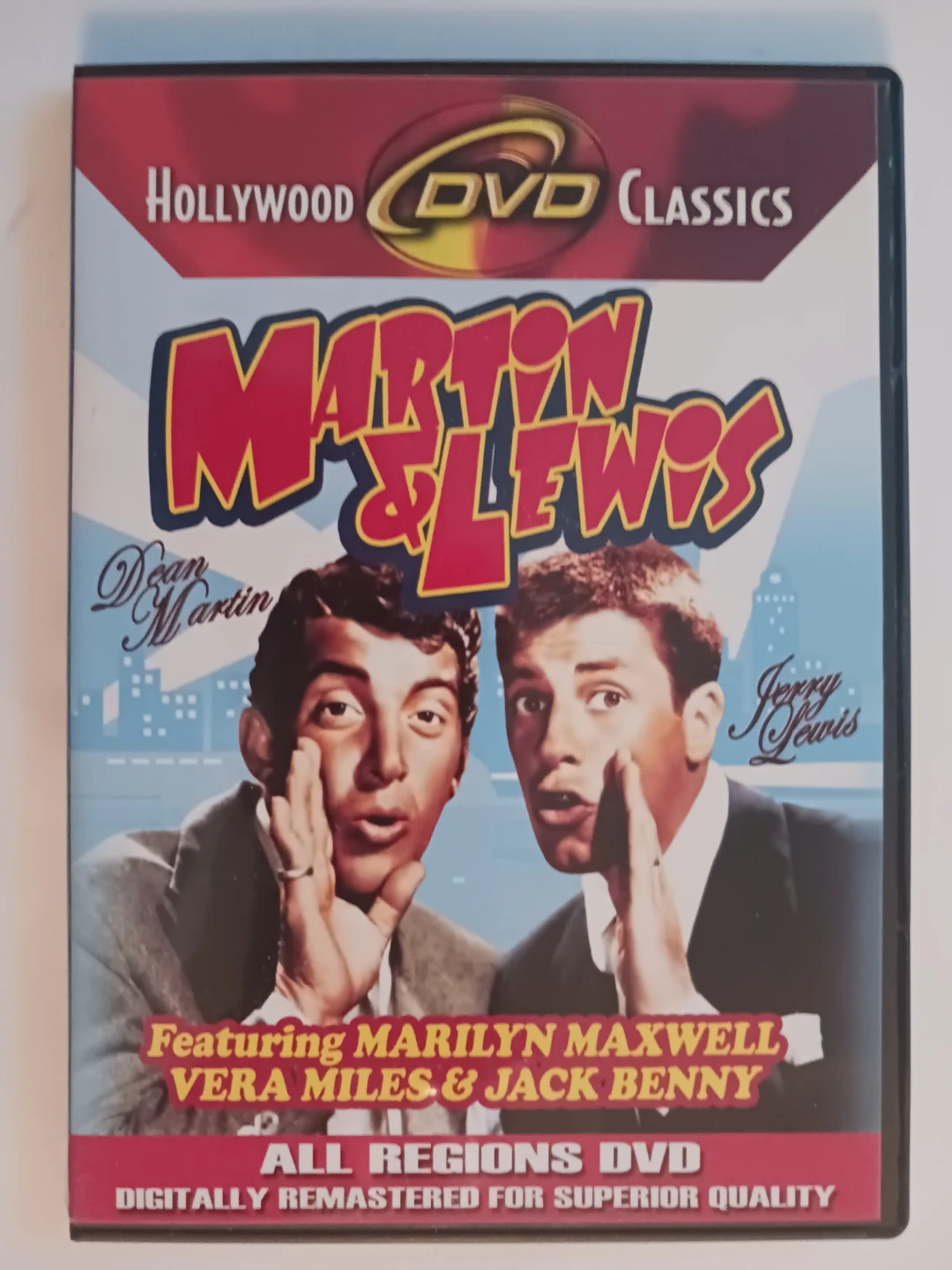 Martin & Lewis Hollywood DVD Classics All Regions DVD