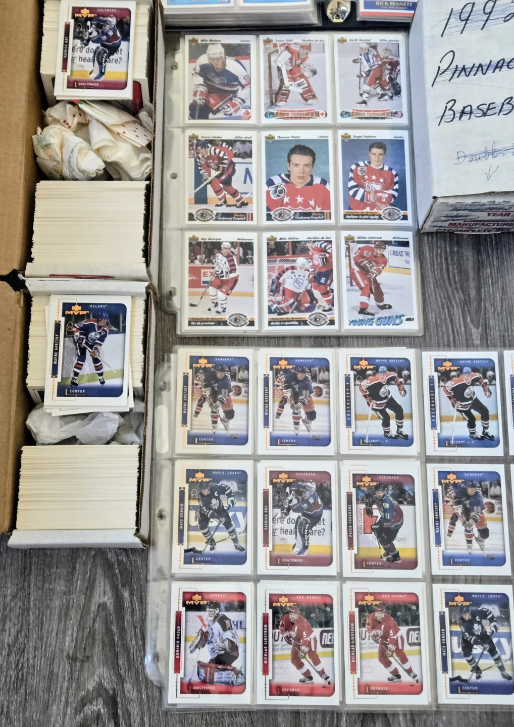 12,000 Pristine Hockey Card Lot, Loaded With Rookies & Stars - photo 4