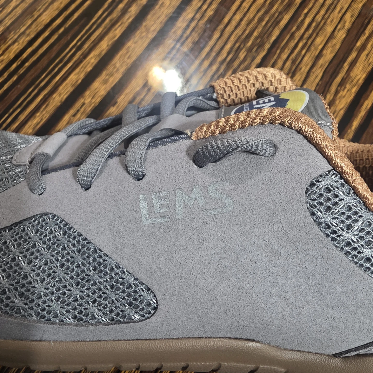 Lems Boulder Shoes Gray Athletic Sneakers Men's Size 7 - photo 5