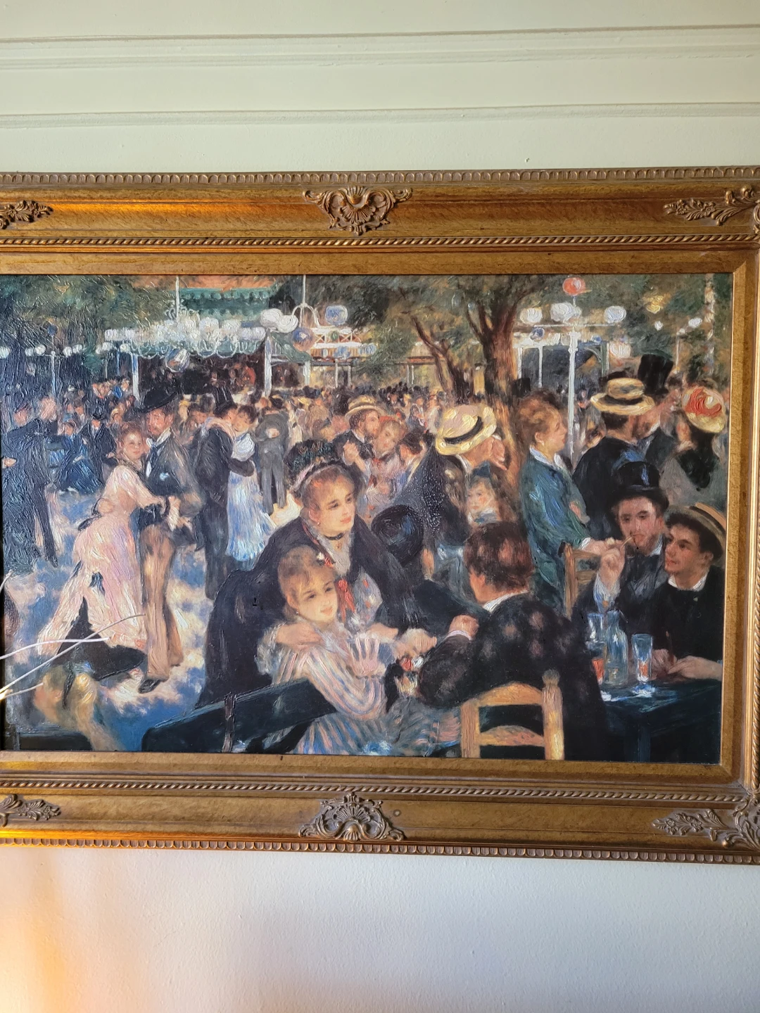 Framed Print of Renoir's Bal du moulin de la Galette - photo 2